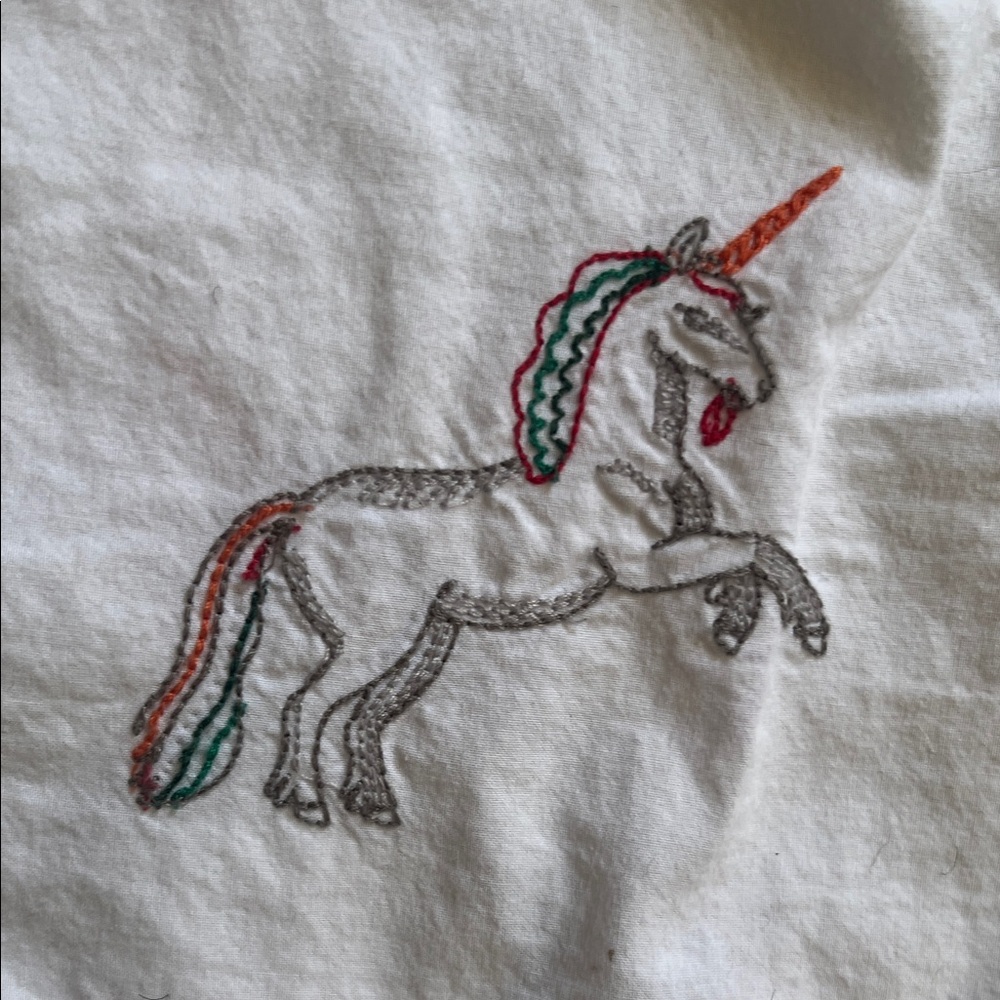 Printfresh Rainbow Unicorn Embroidered Pajama Pan… - image 8